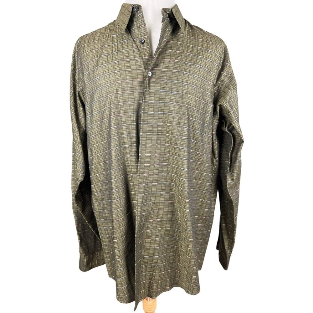 Gillio Premier Men's Button Down Dress Shirt Size XLT
